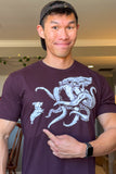 Corgi v Kraken Arm Battle Premium T-Shirt