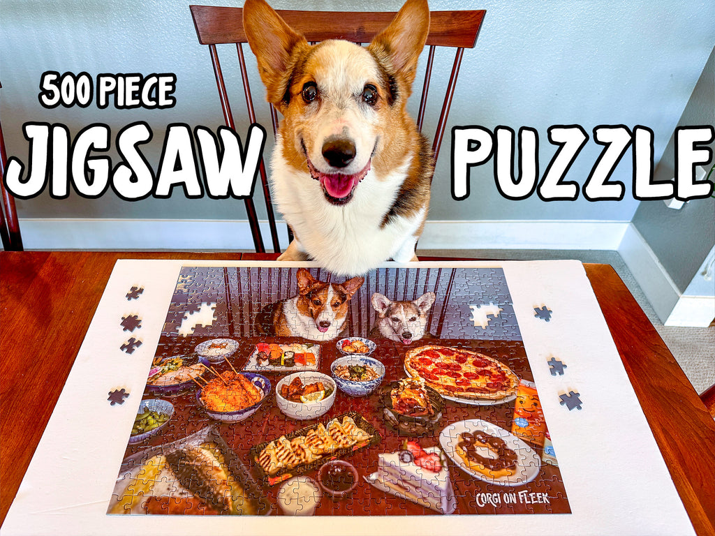 Corgi Jigsaw Puzzle 500 Pieces [Limited Edition] – Corgi On Fleek