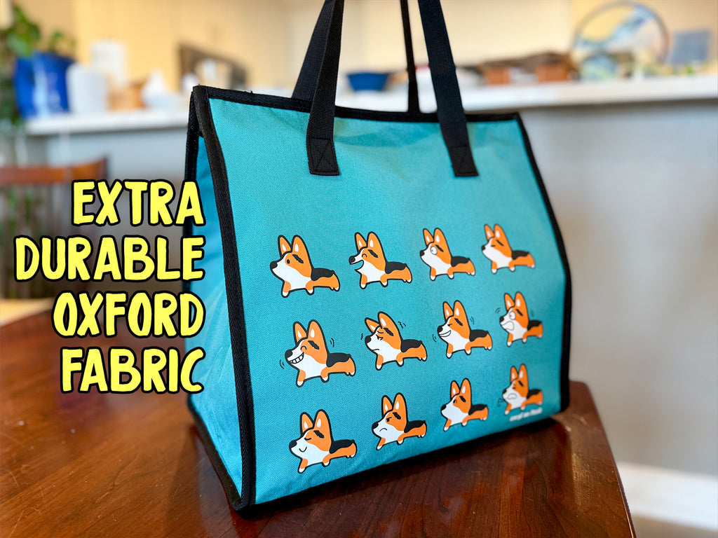 CORG-Emotions Large Insulated Cooler Bag – Corgi On Fleek