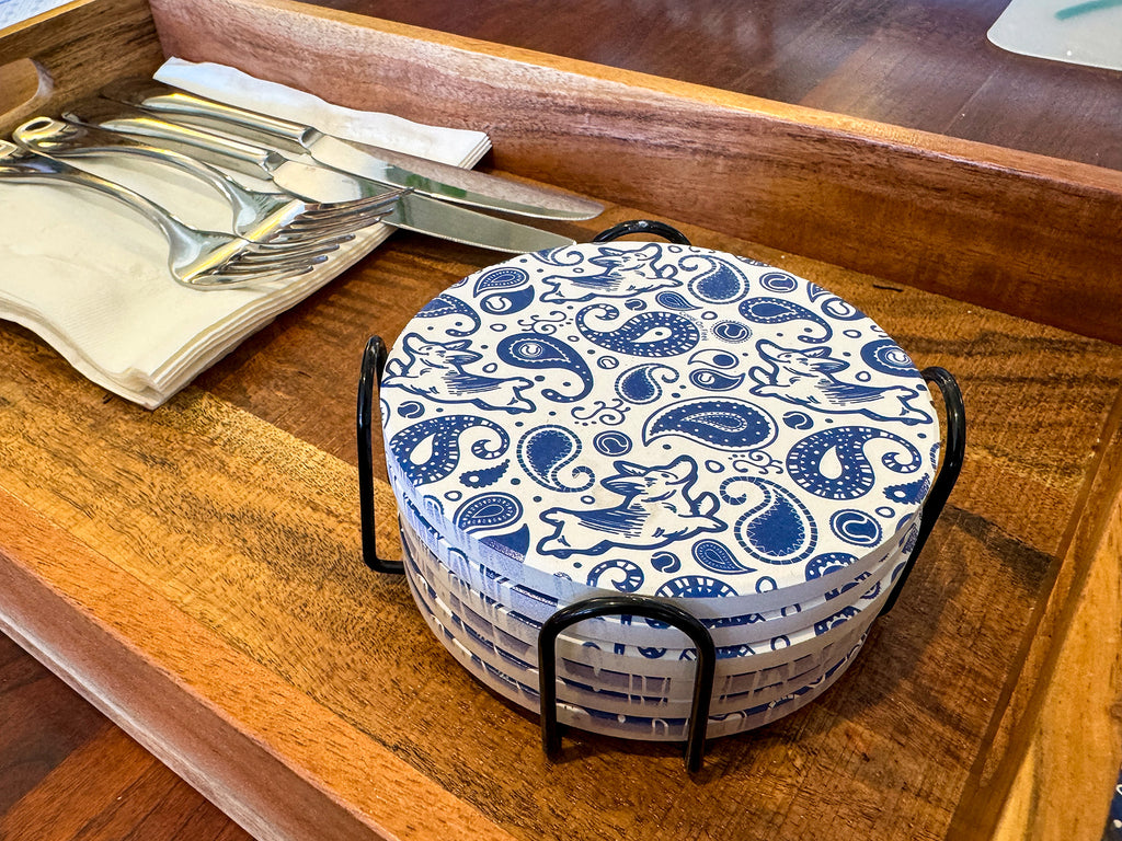 Premium Corgi Coasters - Moisture-Wicking Stone – Corgi On Fleek