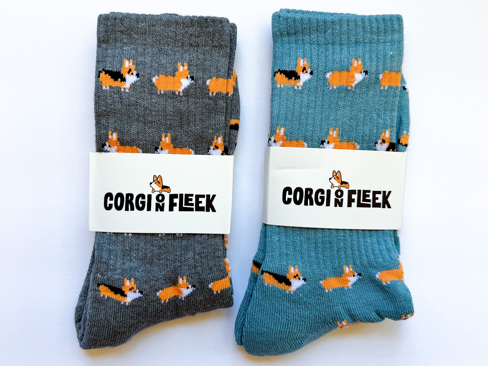 Crew Socks: Corgis Galore!