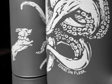Premium Insulated Thermos - Corgi V Kraken (Stainless Steel Water Bottle)