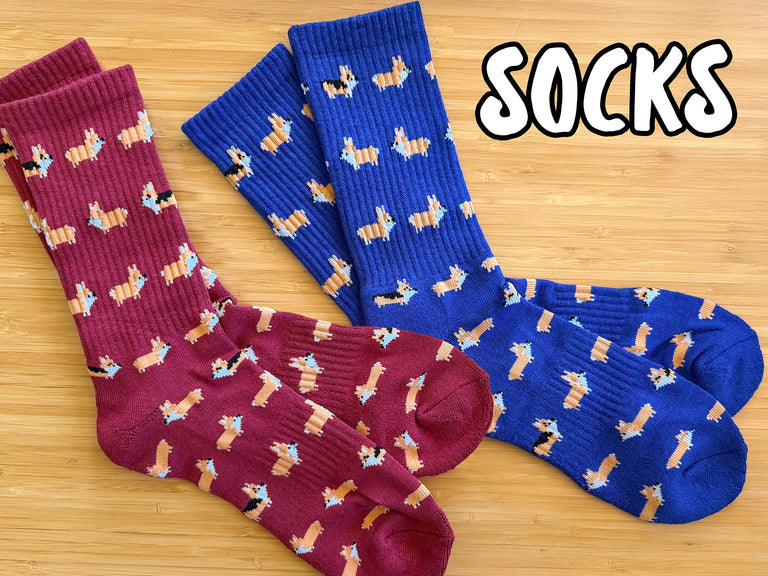 Crew Socks: Corgis Galore!