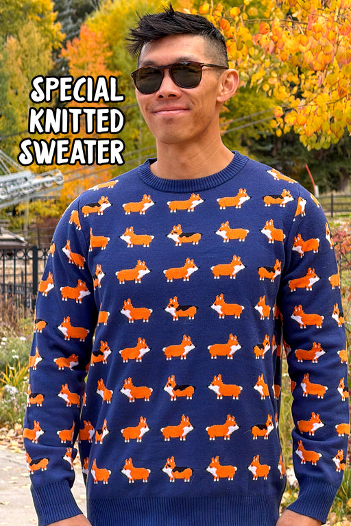New Special Knitted Corgi Ugly Christmas Sweater 2025 [Limited Edition]