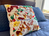 Christmas Embroidered Cushions Bundle