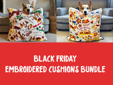 Embroidered Cushions Bundle - Save $57