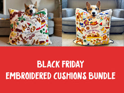 Embroidered Cushions Bundle - Save $57