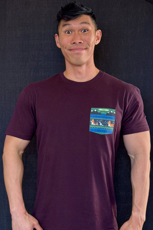 Corgi Wilderness Premium Pocket T-Shirt