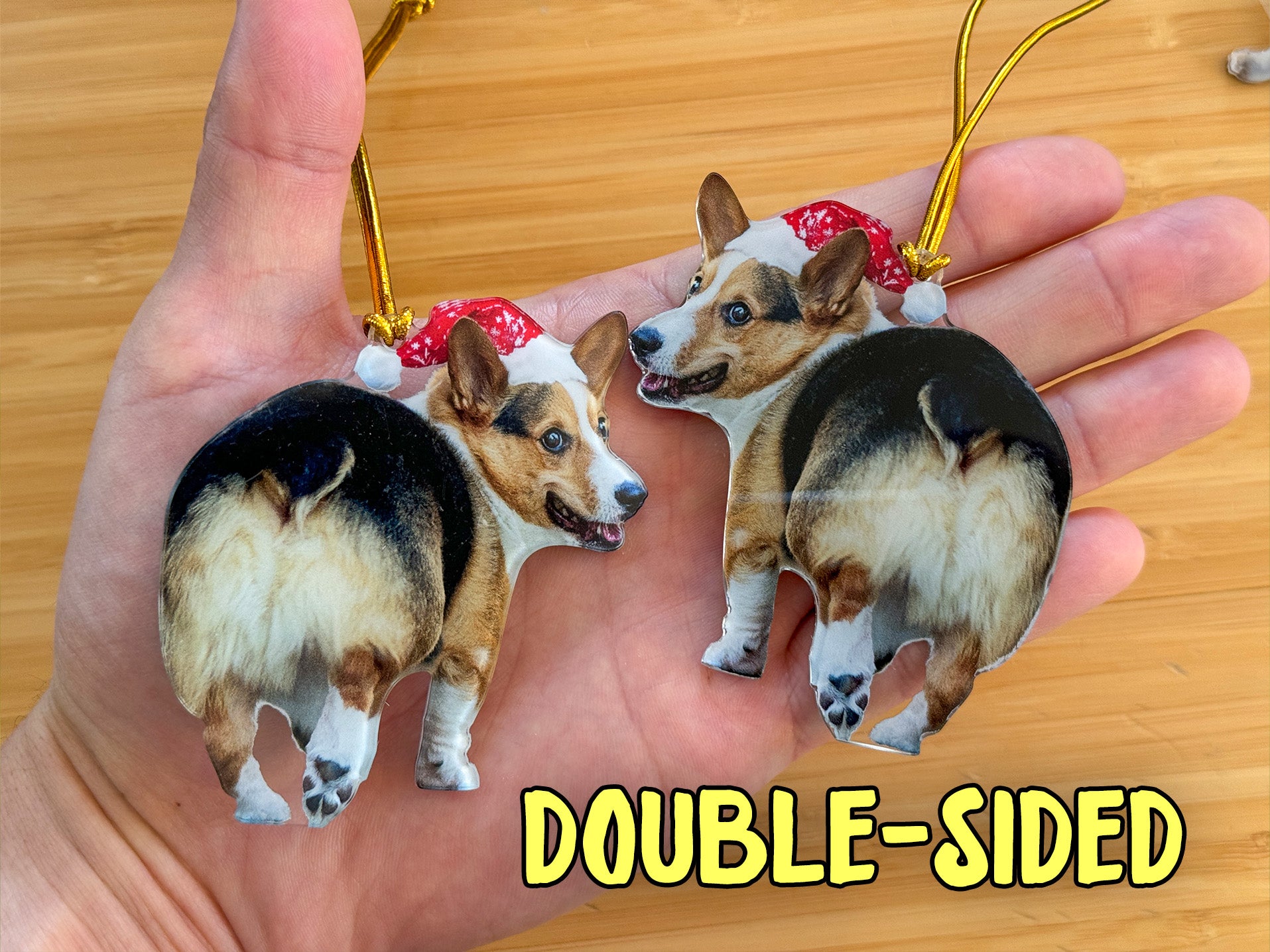 Gatsby Christmas Ornaments - Jumbo Glossy Acrylic