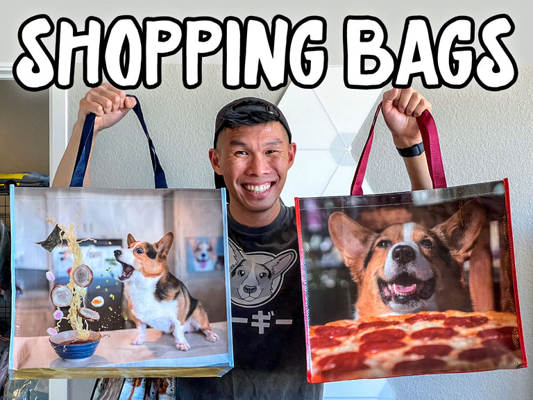 Jumbo Corgi Reusable Shopping Bag