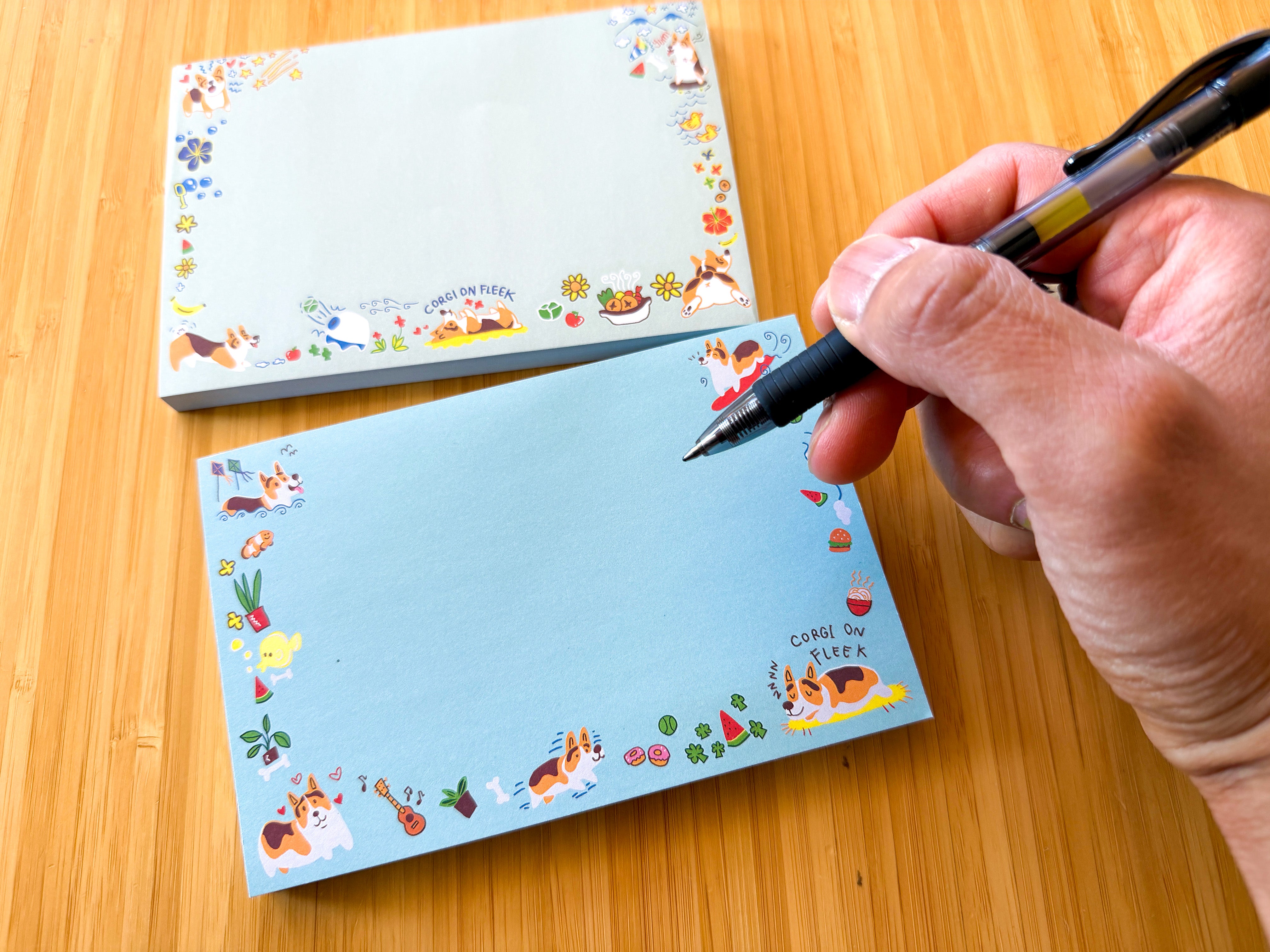 Corgi On Fleek Notepads - 2 Pack
