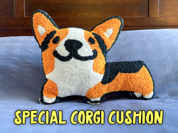 Special Jumbo Corgi-Shaped Cushion [Limited Edition]