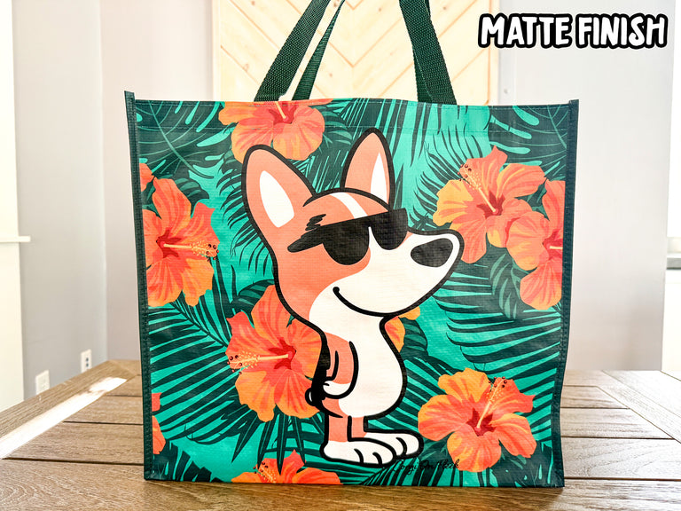 Jumbo Corgi Reusable Shopping Bag