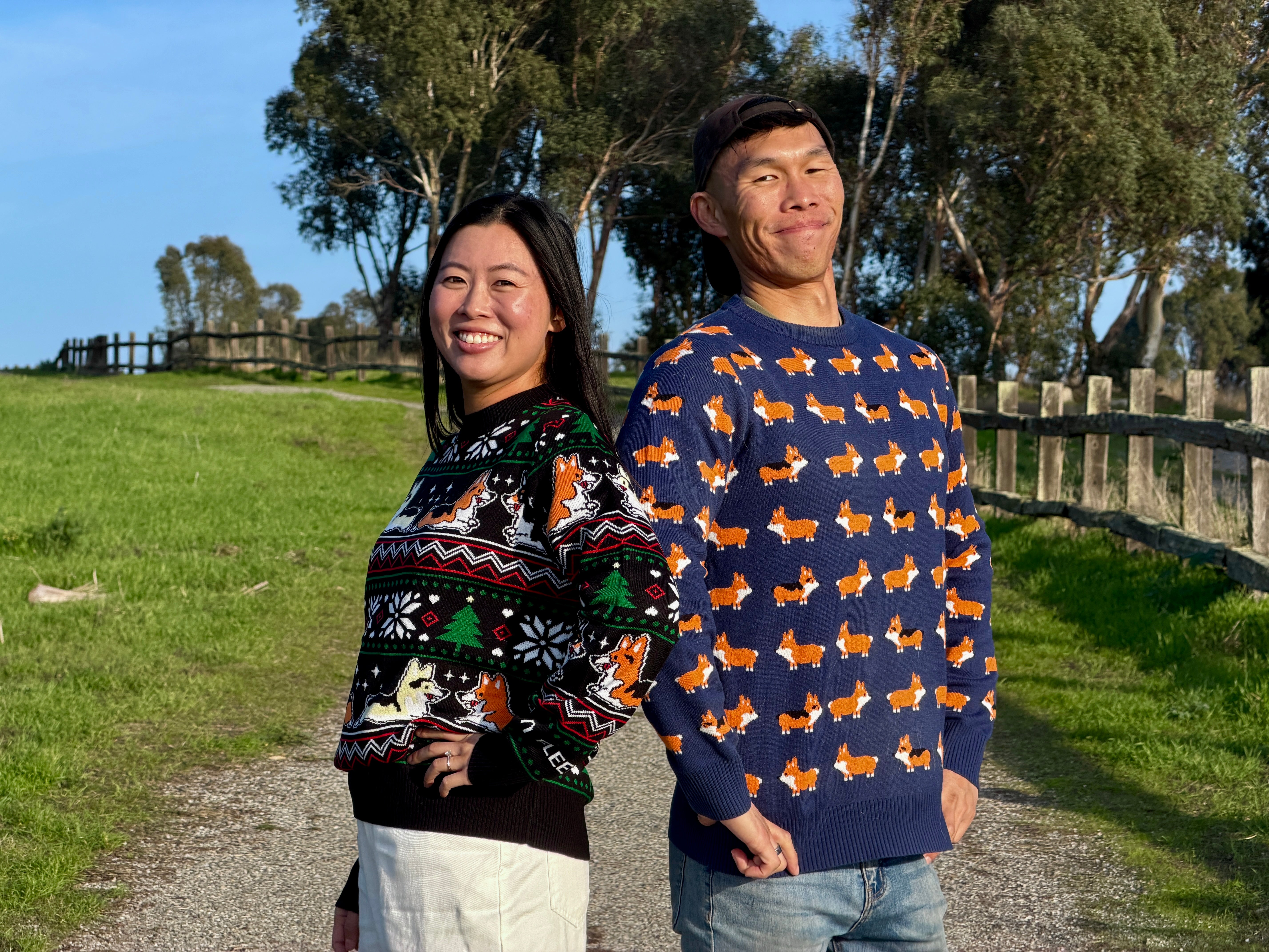 Special Knitted Corgi Ugly Christmas Sweater [Limited Edition]