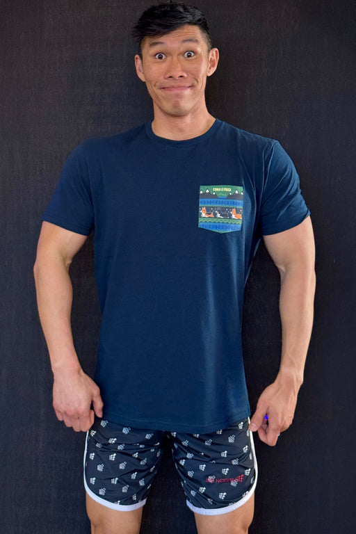Corgi Wilderness Premium Pocket T-Shirt