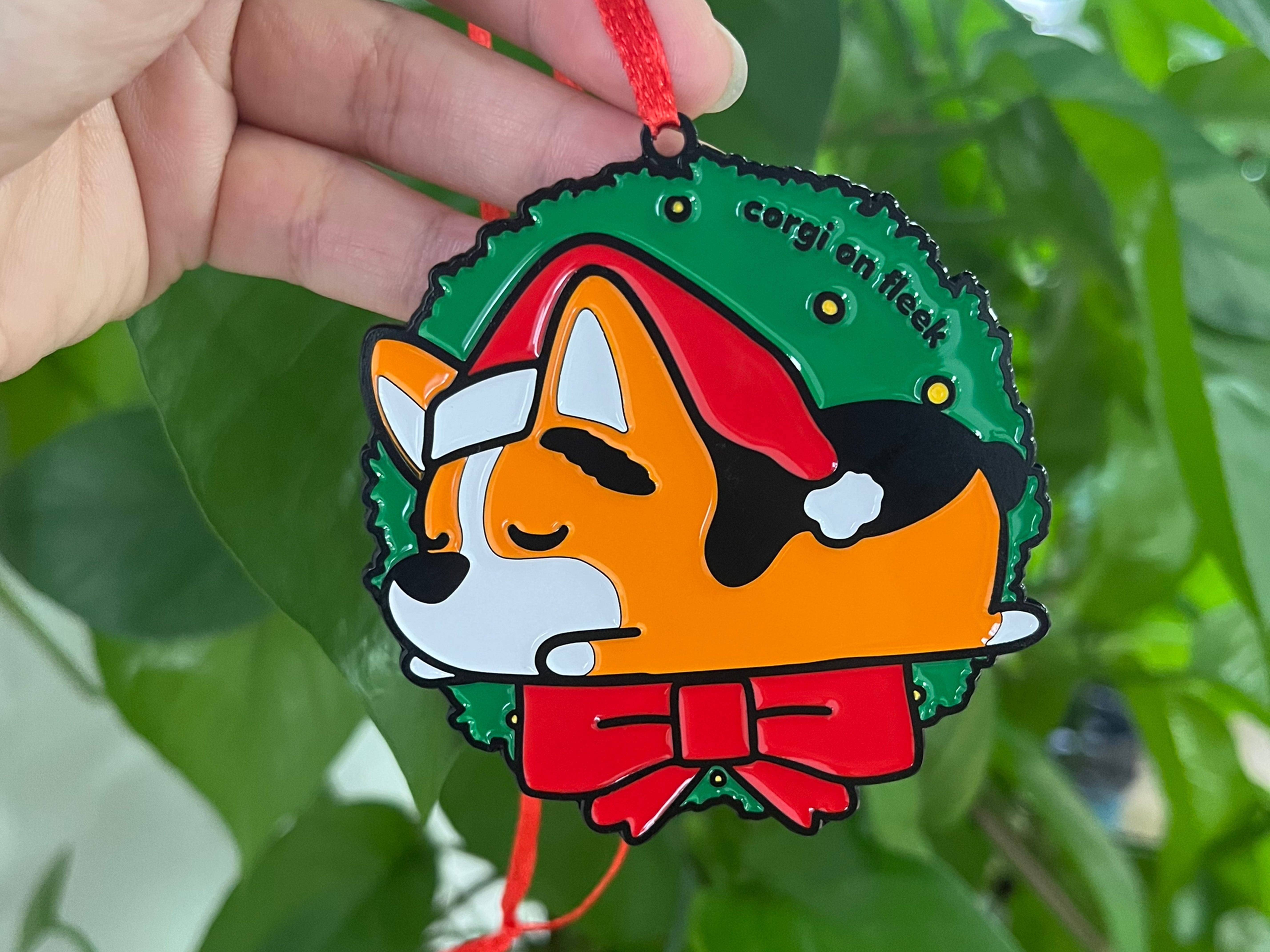 Gatsby's 2025 Metal Christmas Ornament