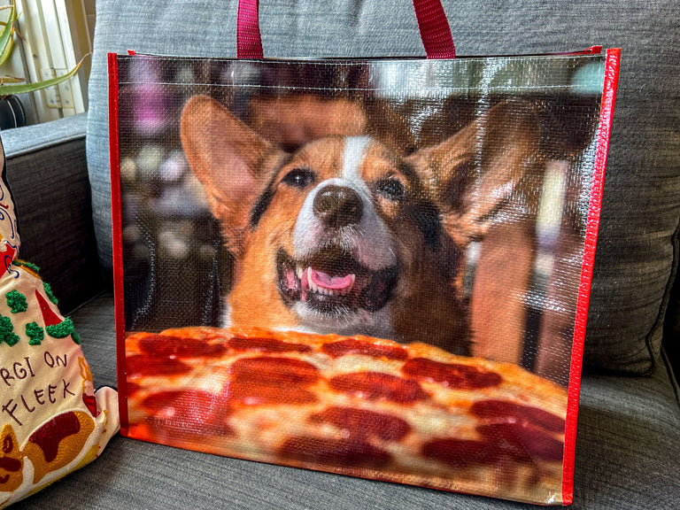 Jumbo Corgi Reusable Shopping Bag