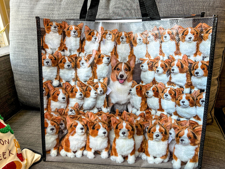 Jumbo Corgi Reusable Shopping Bag
