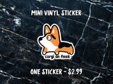 CORG-Emotions Mini Vinyl Stickers