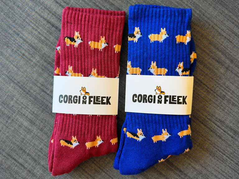 Crew Socks: Corgis Galore!