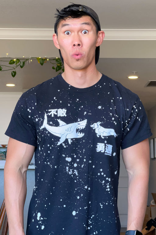 Corgi V Shark Premium T-shirt