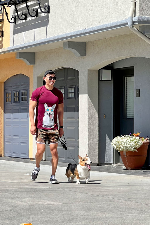 Premium Gatsby Corgi T-shirt [Limited Edition]