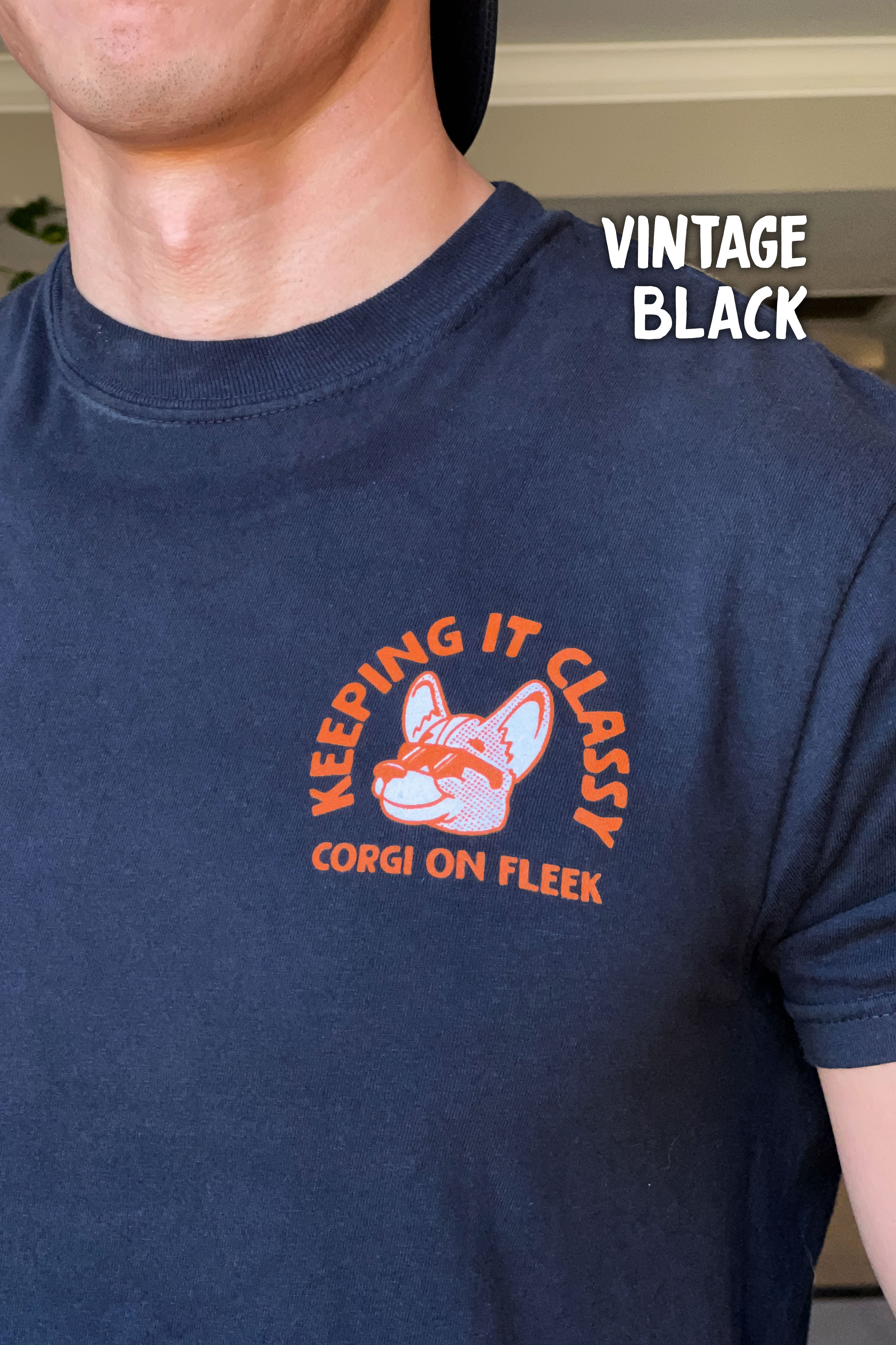 "Keeping It Classy" Corgi Premium T-shirt