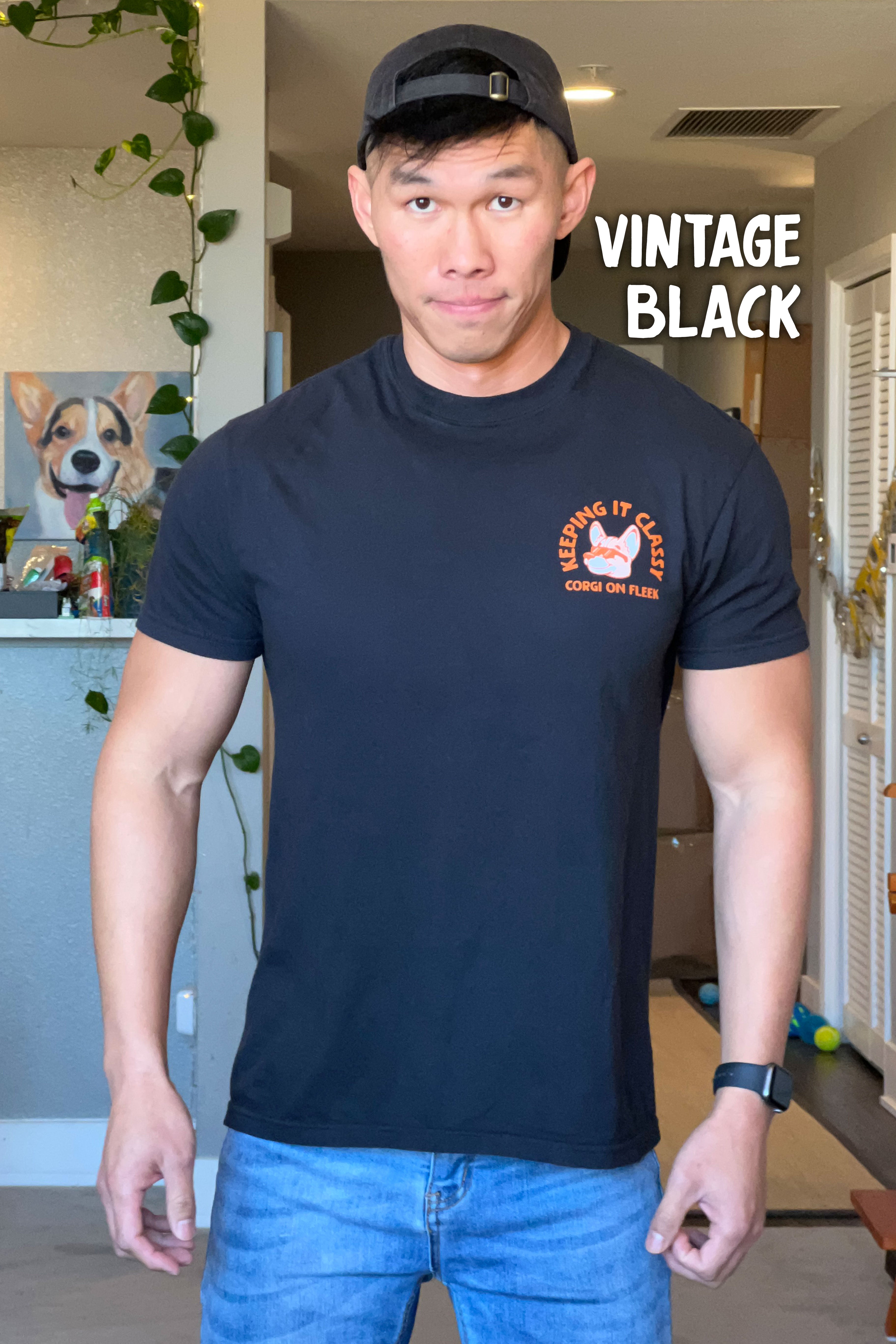 "Keeping It Classy" Corgi Premium T-shirt