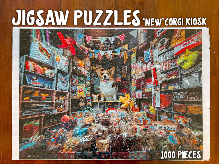 Corgi Jigsaw Puzzle 1000 Pieces [Limited Edition]