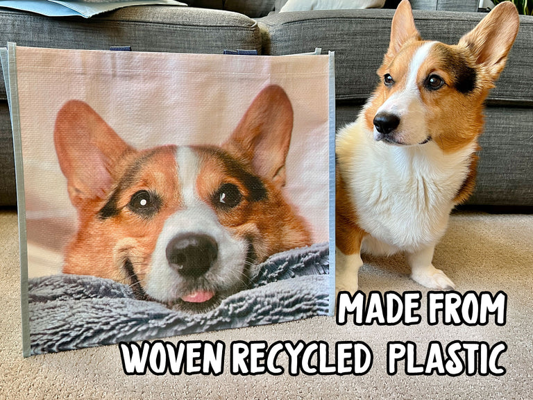 Jumbo Corgi Reusable Shopping Bag