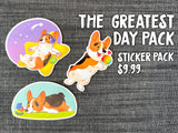Clear Vinyl Stickers The Greatest Day Collection