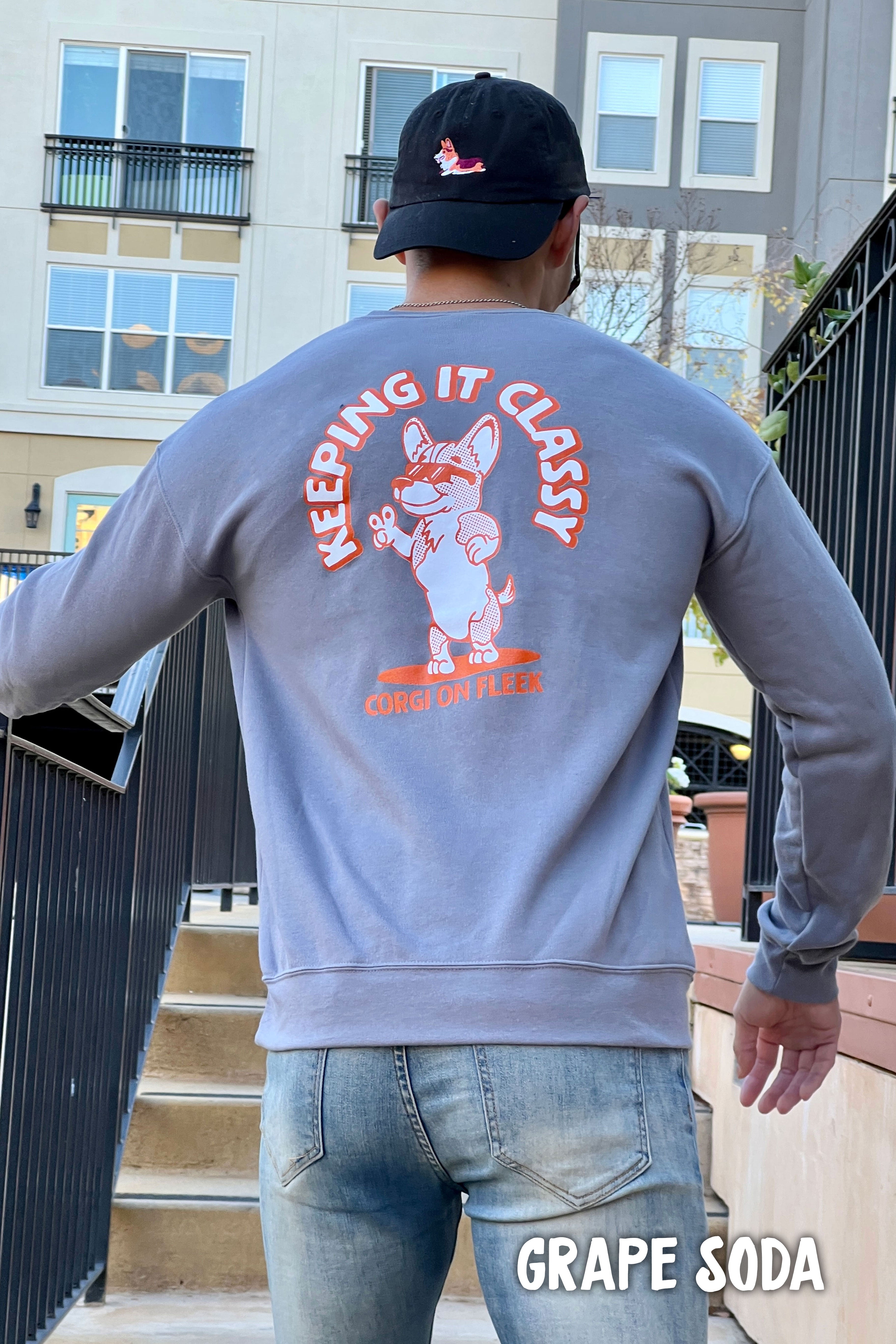 "Keeping It Classy" Ultra Soft Sponge Fleece Sweatshirt