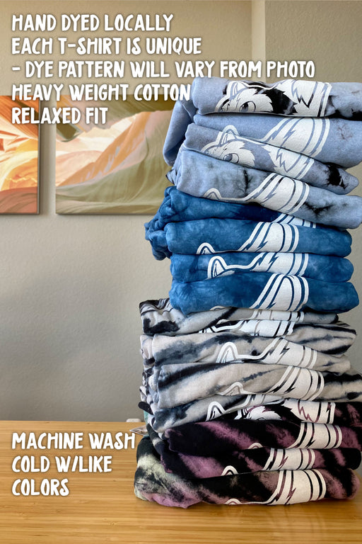 Special Tie-Dye Corgi Profile T-shirt [Limited Edition]