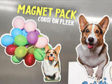 Corgi On Fleek Magnet Pack [2 Magnets]