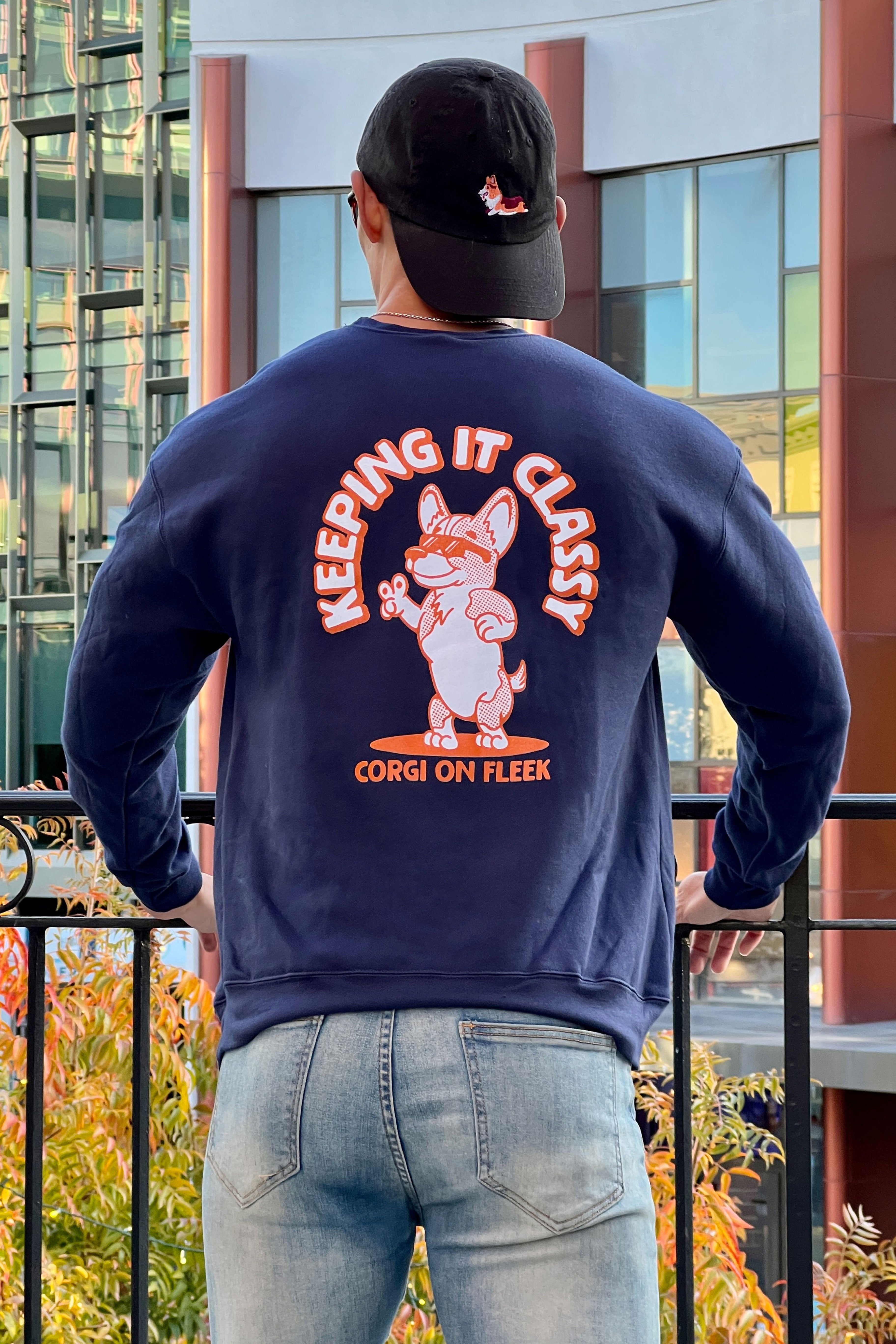 "Keeping It Classy" Ultra Soft Sponge Fleece Sweatshirt