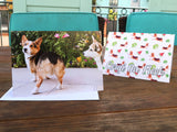 Corgi Greeting Card "I Love You With All My Butt!"