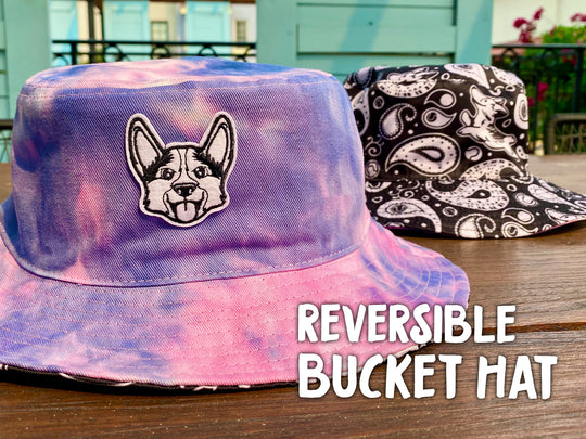 Premium Reversible Corgi BUCKET HAT [Limited Edition]